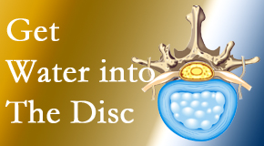 Gormish Chiropractic & Rehabilitation uses spinal manipulation and exercise to enhance the diffusion of water into the disc which helps the health of the disc.