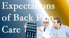 The pain relief expectations of Carrolltown back pain patients influence their satisfaction with chiropractic care. What’s realistic?