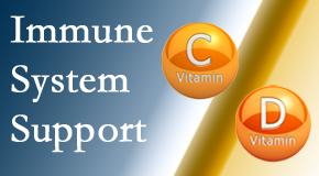 Gormish Chiropractic & Rehabilitation shares details about the benefits of vitamins C and D for the immune system to fight infection. 
