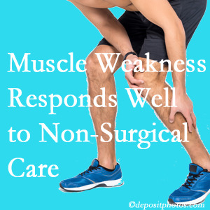  Carrolltown chiropractic non-surgical care often improves muscle weakness in back and leg pain patients.