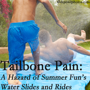 Gormish Chiropractic & Rehabilitation offers chiropractic manipulation to ease tailbone pain after a Carrolltown water ride or water slide injury to the coccyx.