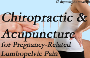 Carrolltown chiropractic and acupuncture may help pregnancy-related back pain and lumbopelvic pain.