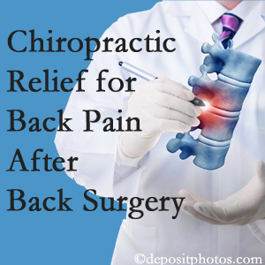 Gormish Chiropractic & Rehabilitation offers back pain relief to patients who have already undergone back surgery and still have pain.