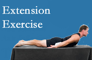 Gormish Chiropractic & Rehabilitation recommends extensor strengthening exercises when back pain patients are ready for them.