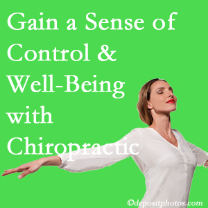 Using Carrolltown chiropractic care as one complementary health alternative improved patients sense of well-being and control of their health.
