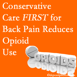 Gormish Chiropractic & Rehabilitation provides chiropractic treatment as an option to opioids for back pain relief.