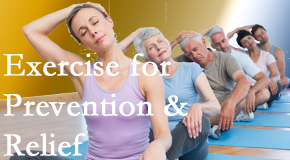 Gormish Chiropractic & Rehabilitation recommends exercise as a key part of the back pain and neck pain treatment plan for relief and prevention.