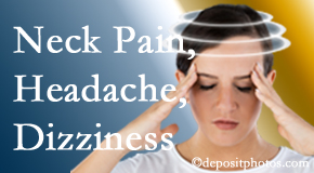 Gormish Chiropractic & Rehabilitation helps decrease neck pain and dizziness and related neck muscle issues.