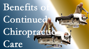 Gormish Chiropractic & Rehabilitation presents continued chiropractic care (aka maintenance care) as it is research-documented to be effective.