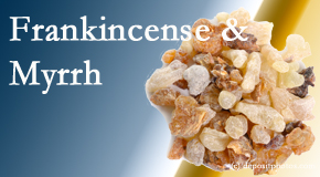 frankincense and myrrh picture for Carrolltown anti-inflammatory, anti-tumor, antioxidant effects