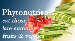 Gormish Chiropractic & Rehabilitation presents research on the benefits of phytonutrient-filled fruits and vegetables. 