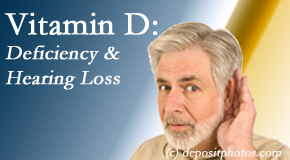 Gormish Chiropractic & Rehabilitation presents recent research about low vitamin D levels and hearing loss. 