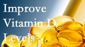 Gormish Chiropractic & Rehabilitation explains that it’s beneficial to raise vitamin D levels.