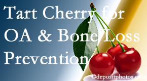Gormish Chiropractic & Rehabilitation shares that tart cherries may enhance bone health and prevent osteoarthritis.