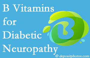 Carrolltown diabetic patients with neuropathy may benefit from addressing their B vitamin deficiency.