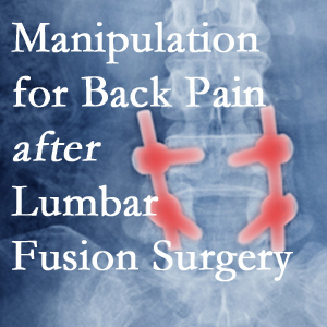 Carrolltown chiropractic spinal manipulation assists post-surgical continued back pain patients discover relief of their pain despite fusion. 