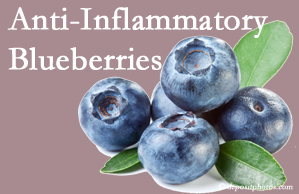 Gormish Chiropractic & Rehabilitation shares the powerful effects of the blueberry including anti-inflammatory benefits. 