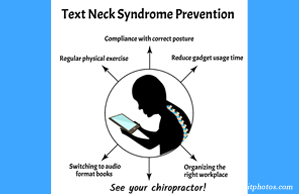 Gormish Chiropractic & Rehabilitation shares a prevention plan for text neck syndrome: better posture, frequent breaks, manipulation.