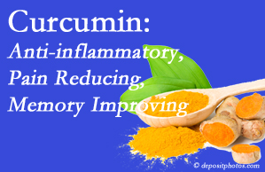 Carrolltown chiropractic nutrition integration is important, especially when curcumin is shown to be an anti-inflammatory benefit.