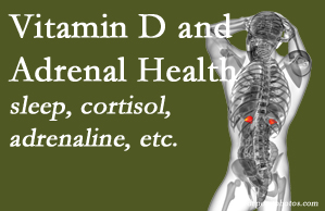 Gormish Chiropractic & Rehabilitation shares new research about the effect of vitamin D on adrenal health and function.