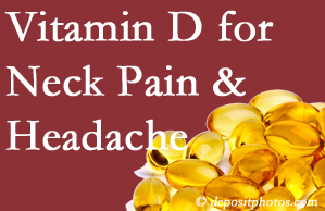 Carrolltown neck pain and headache may benefit from vitamin D deficiency adjustment.