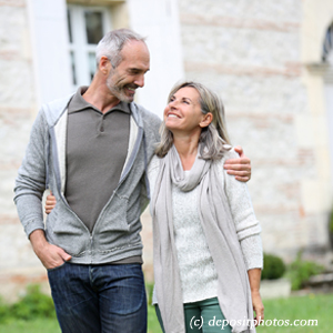 image of Carrolltown happy couple with relief of failed back surgical syndrome back pain